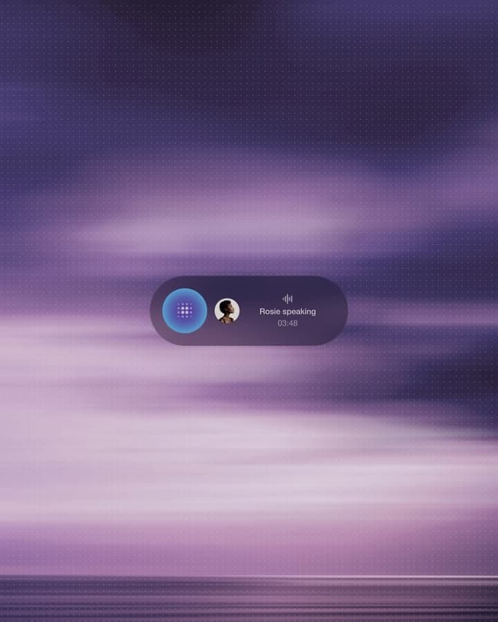 Motus active notch and voice context